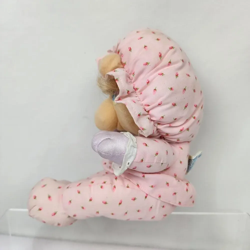 1984 Miss Piggy 9” Hasbro Softies Plush Pampers Muppet Babies Stuffed Doll Pink